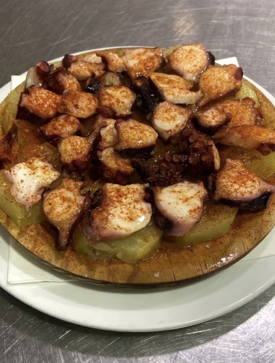 Pulpo con patatas de Pika Pika